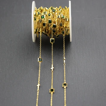 5 Meters,Wire Wrapped Golden Plated Cross Shape Copper Links Chains,Dark Green Glass Faceted Square Beads Chain Necklace,6mm
5 Meters,Wire Wrapped Golden Plated Cross Shape Copper Links Chains,Dark Green Glass Faceted Square Beads Chain Necklace,6mm