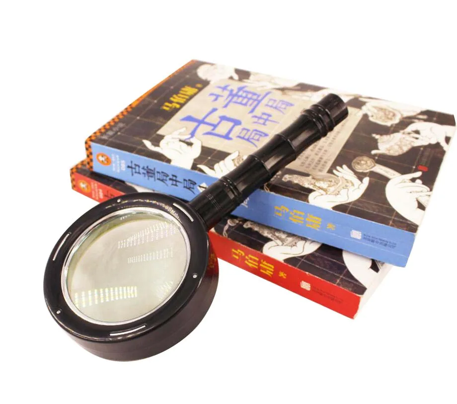 10X 75mm Black Handle LED Illuminated Educational Magnifier Handheld 10 Times Magnifying Glass Loupe for Children Old Man
10X 75mm Black Handle LED Illuminated Educational Magnifier Handheld 10 Times Magnifying Glass Loupe for Children Old Man