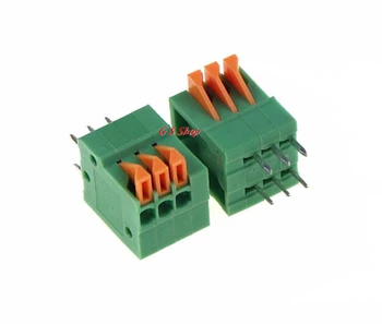 10PCS 2.54mm Terminal Blocks Connector 3P KF141R Can be stitching Straight Pin Green Environmental Protection 150V/2A
10PCS 2.54mm Terminal Blocks Connector 3P KF141R Can be stitching Straight Pin Green Environmental Protection 150V/2A