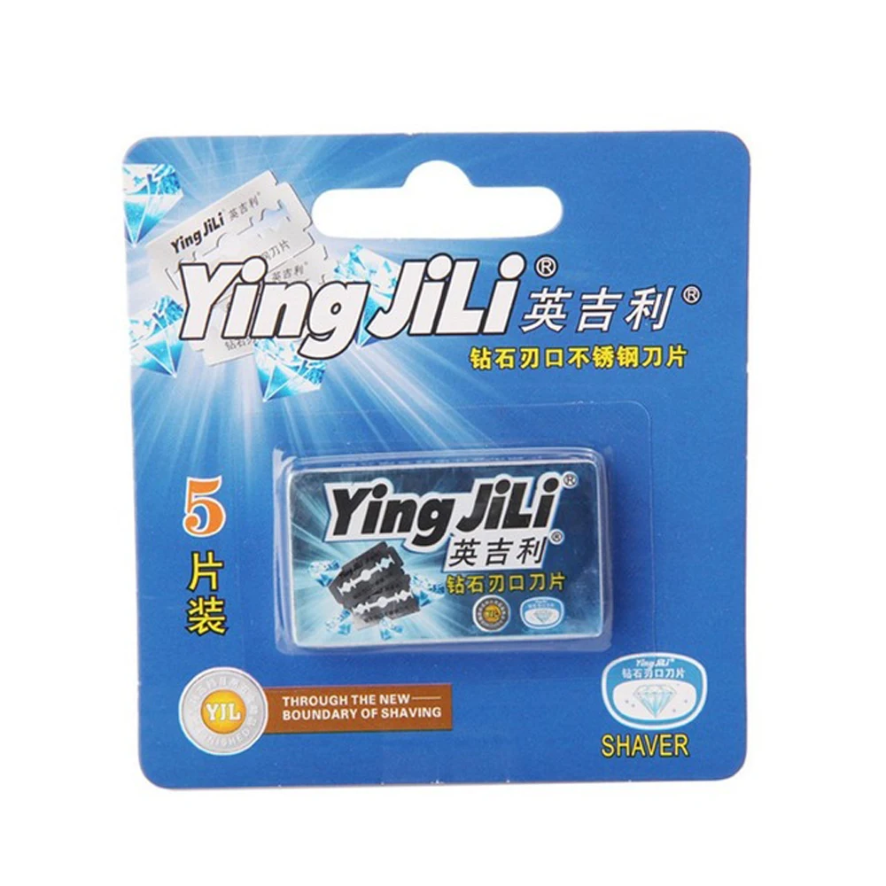 Diamond Level Double Edge Blade Safety Razor blades US Razor Blade Refill, 100PCs(Yingjili RD213)
Diamond Level Double Edge Blade Safety Razor blades US Razor Blade Refill, 100PCs(Yingjili RD213)