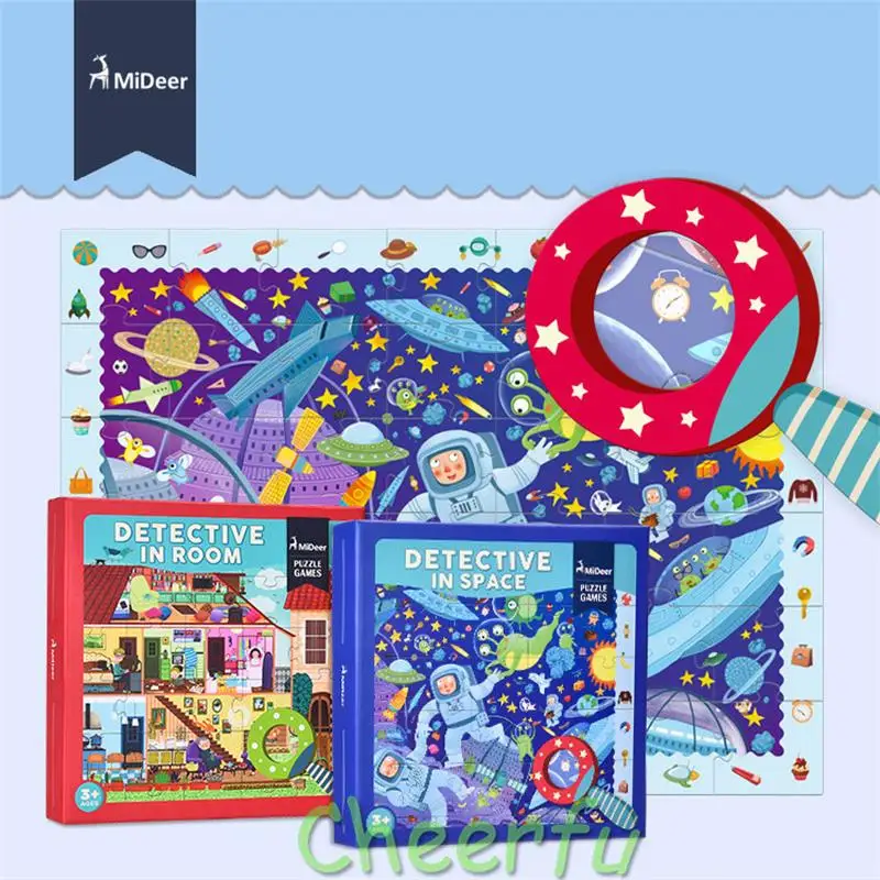 Mideer 42 Pcs Detective In Space Room Cartoons Puzzle Game Creative Toys For Children Kids Gifts Match Jigsaw Educational Toys
Mideer 42 Pcs Detective In Space Room Cartoons Puzzle Game Creative Toys For Children Kids Gifts Match Jigsaw Educational Toys