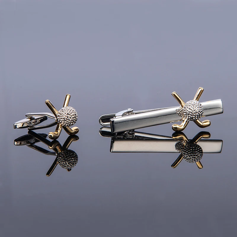 Business 2 Colors Golf Ball Cufflinks for Men And Design Tie Clips Set Men's French Shirt cufflinks free shipping
Business 2 Colors Golf Ball Cufflinks for Men And Design Tie Clips Set Men's French Shirt cufflinks free shipping