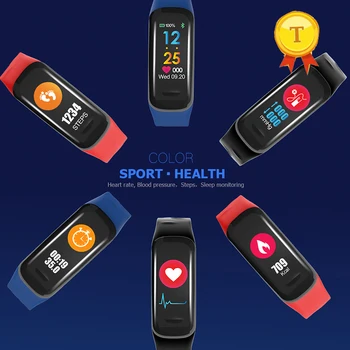 2018 Colorful display woman Smart Bracelet Fitness Tracker Heart Rate Monitor Smart band Waterproof swimming smart wrist Band
2018 Colorful display woman Smart Bracelet Fitness Tracker Heart Rate Monitor Smart band Waterproof swimming smart wrist Band