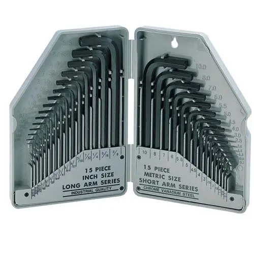 Free Shipping ProsKit 8PK-027 30Pcs Metric & Inch Standard Allen Wrench Hex Key Set Toolkit Short Long Arm Repair Hand Tools
Free Shipping ProsKit 8PK-027 30Pcs Metric & Inch Standard Allen Wrench Hex Key Set Toolkit Short Long Arm Repair Hand Tools