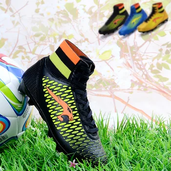 Men's High Quality Long Spike Soccer Shoes Outdoor Comfortable Football Sneakers Boot Adults Lawn Training Sports Soccer Shoes
Men's High Quality Long Spike Soccer Shoes Outdoor Comfortable Football Sneakers Boot Adults Lawn Training Sports Soccer Shoes