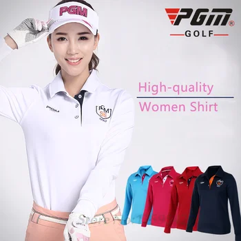 PGM Authentic Spring Golf Apparel Golf Fit Women Polo Shirt Korean Lady Long-sleeve Tshirt Fall Ball Sports Leisure Tennis Shirt
PGM Authentic Spring Golf Apparel Golf Fit Women Polo Shirt Korean Lady Long-sleeve Tshirt Fall Ball Sports Leisure Tennis Shirt