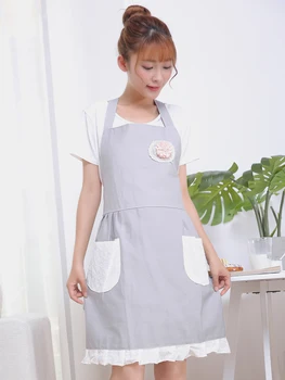 Kitchen waterproof adult cute nail art painting clothes princess work cooking oil-proof baking female Apron
Kitchen waterproof adult cute nail art painting clothes princess work cooking oil-proof baking female Apron