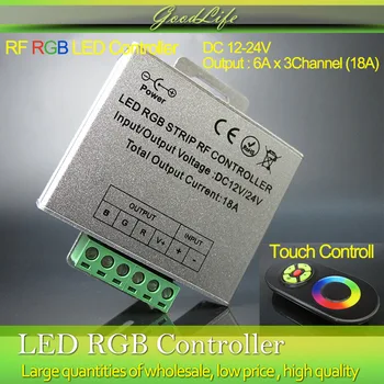 DC 12-24V Wireless LED Controller RF Touch Panel LED Dimmer RGB Remote Controller for RGB LED STRIP LIGHT
DC 12-24V Wireless LED Controller RF Touch Panel LED Dimmer RGB Remote Controller for RGB LED STRIP LIGHT