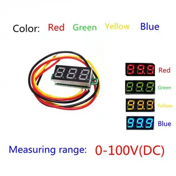 Red Second line precision dc digital voltmeter head LED digital voltmeter DC4.5V-30V 0.28 Inch Mini Digital Voltmeter
Red Second line precision dc digital voltmeter head LED digital voltmeter DC4.5V-30V 0.28 Inch Mini Digital Voltmeter