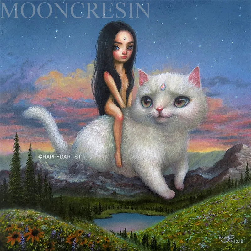 5D Diy Diamond Painting Cross Stitch Naked Girl Riding A Cat Diamond Embroidery Full Round Mosaic Decoration Resin Stickers Kits
5D Diy Diamond Painting Cross Stitch Naked Girl Riding A Cat Diamond Embroidery Full Round Mosaic Decoration Resin Stickers Kits