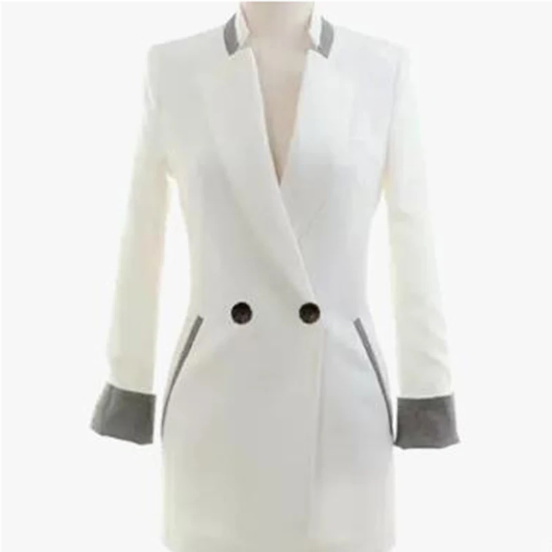Fashion Casual Jacket long blazers for women Ladies Blazers Work Wear blaser femenino Spring Women Slim Blazer Coat 2019 y014
Fashion Casual Jacket long blazers for women Ladies Blazers Work Wear blaser femenino Spring Women Slim Blazer Coat 2019 y014