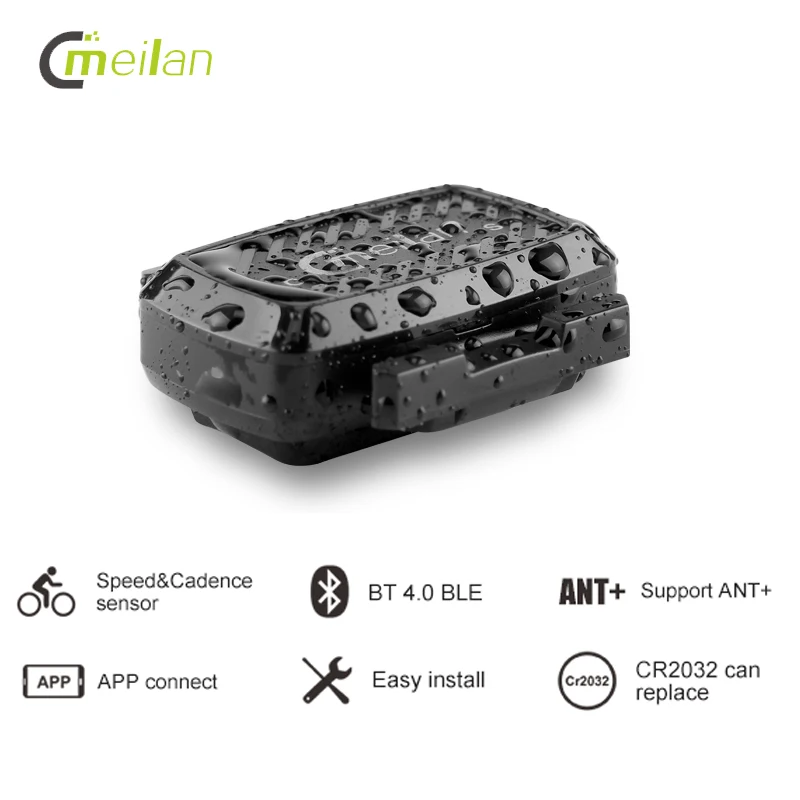 Bicycle Speed Cadence Sensor BT4.0 / ANT+ Wireless Connect with Bicycle Computer/Apps Data Transfer Wireless Bike Speedometer
Bicycle Speed Cadence Sensor BT4.0 / ANT+ Wireless Connect with Bicycle Computer/Apps Data Transfer Wireless Bike Speedometer