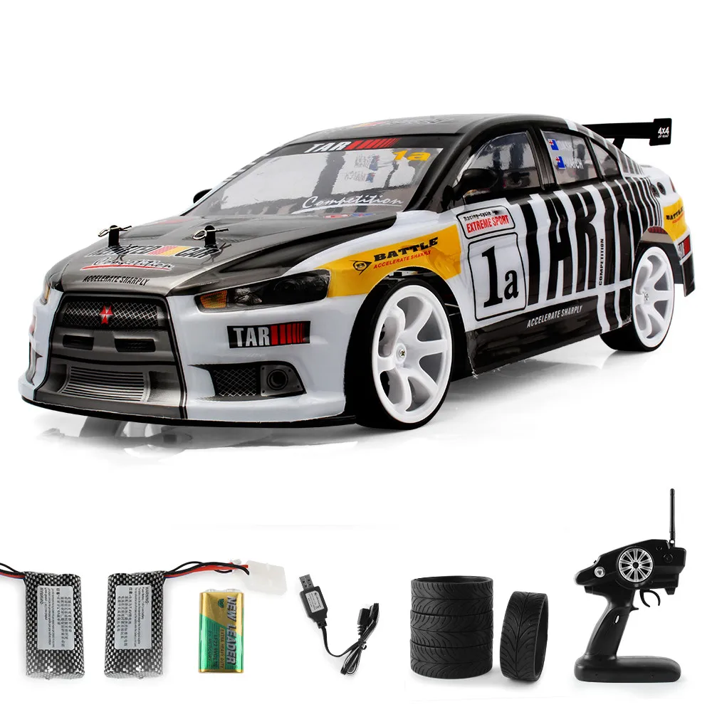 1:10 RC Car 70km/h 2.4G 4WD Double Battery High Power LED Headlight Racing Radio Remote Control Vehicle Electronic Hobby Toys
1:10 RC Car 70km/h 2.4G 4WD Double Battery High Power LED Headlight Racing Radio Remote Control Vehicle Electronic Hobby Toys