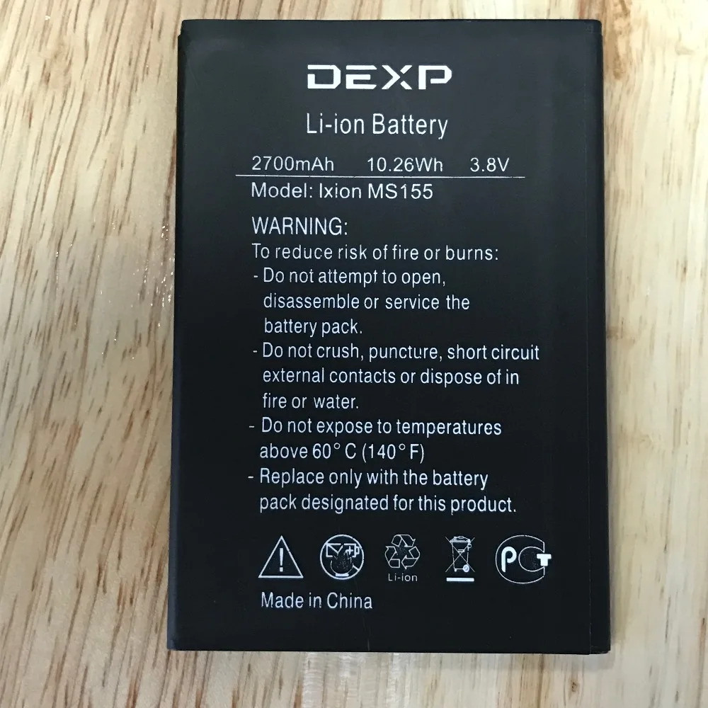 MLLSE 2700mAh Ixion MS155 High Quality Battery For DEXP Ixion MS155 COIL Mobile Phone
MLLSE 2700mAh Ixion MS155 High Quality Battery For DEXP Ixion MS155 COIL Mobile Phone
