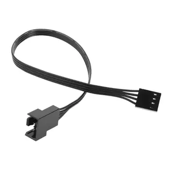 25cm Motherboard 4Pin Female to PWM Fan 4Pin Male Power Adapter Splitter Extension Cable Wire Cord Fan Cable
25cm Motherboard 4Pin Female to PWM Fan 4Pin Male Power Adapter Splitter Extension Cable Wire Cord Fan Cable