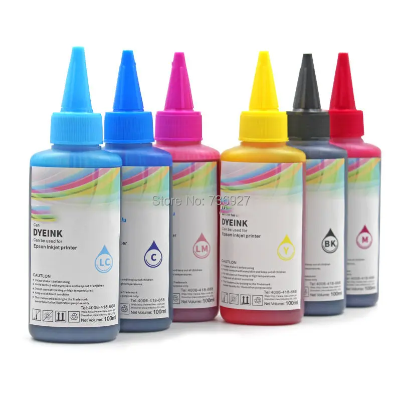6X 100ml Refill Dye ink for HP363 HP 363 , for Photosmart 3210 3210xi 3213 3310 3310xi 3313 8230 8238 8250 inkjet printer
6X 100ml Refill Dye ink for HP363 HP 363 , for Photosmart 3210 3210xi 3213 3310 3310xi 3313 8230 8238 8250 inkjet printer