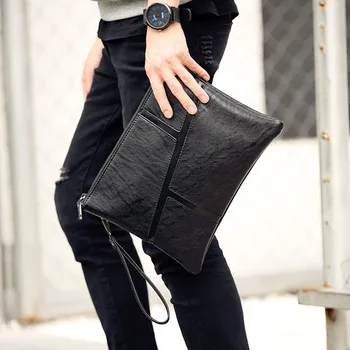 Men PU Leather Splicing cortex High Quality Fashion Handbag Clutch Bag Leisure File Package Handbags DropShipping
Men PU Leather Splicing cortex High Quality Fashion Handbag Clutch Bag Leisure File Package Handbags DropShipping