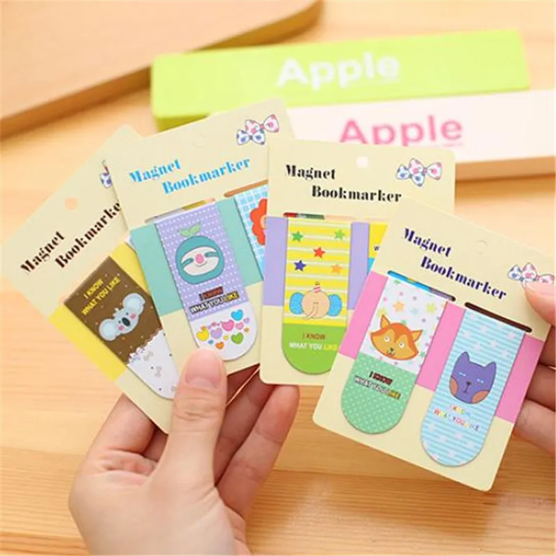 2PCS Cute Cartoon Animal Park Bookmark Creative Gift Mini Book Reading Folder School Office Supply Stationery for Kids Children
2PCS Cute Cartoon Animal Park Bookmark Creative Gift Mini Book Reading Folder School Office Supply Stationery for Kids Children