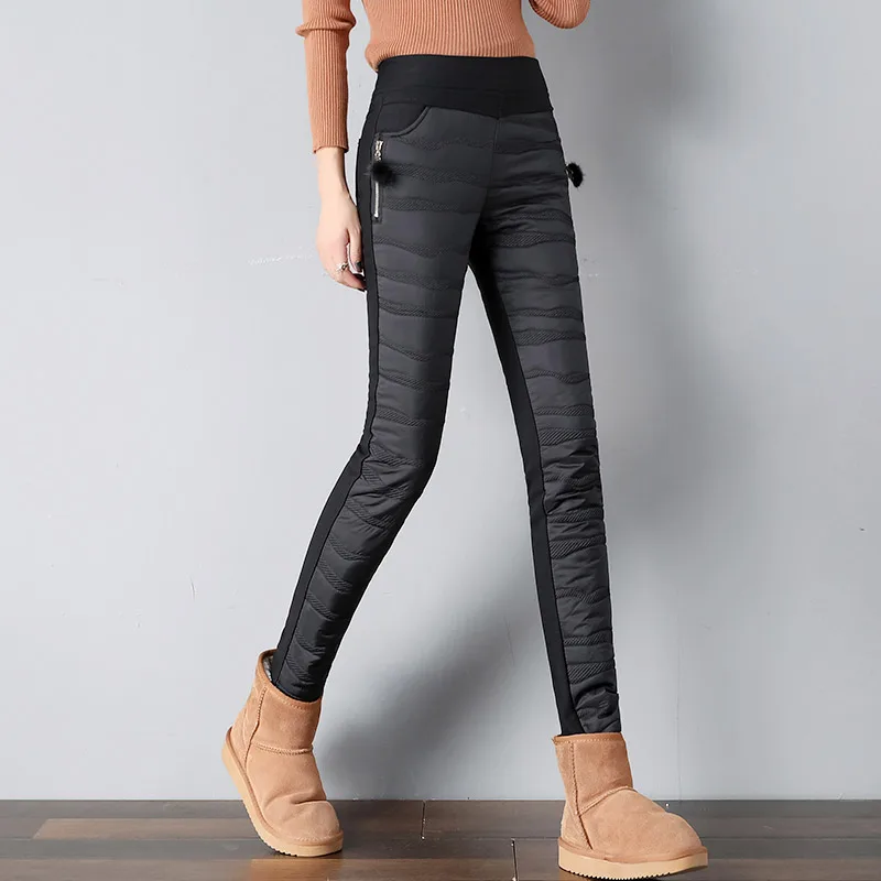 2018 Winter Pant Women Velvet Pants Pantalon High Waist Elastic Casual Thicken Down Cotton Pants Women Warm Fleece Pencil Pants
2018 Winter Pant Women Velvet Pants Pantalon High Waist Elastic Casual Thicken Down Cotton Pants Women Warm Fleece Pencil Pants
