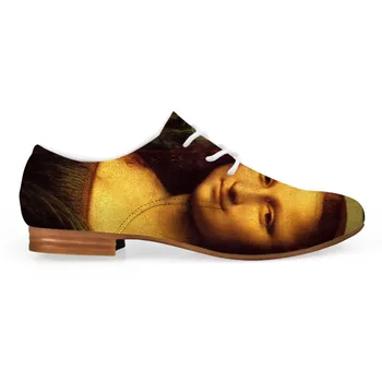 Synthetic Leather Men Casual Shoes Mixed Color Novelty Painting Art Print Oxfords Shoes Man Lace up Flats Leonardo da Vinci
Synthetic Leather Men Casual Shoes Mixed Color Novelty Painting Art Print Oxfords Shoes Man Lace up Flats Leonardo da Vinci