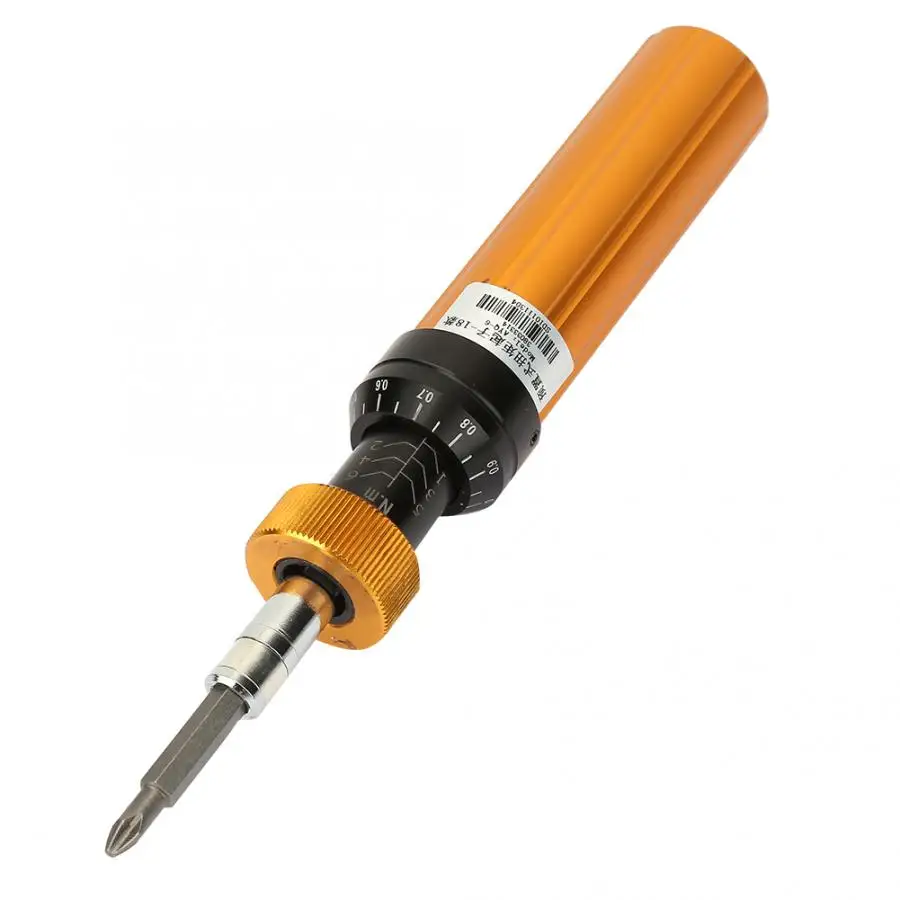 Alloy Steel Preset Type 1-6N.m Adjustable Torque Screwdriver High Precision Handheld Hex Socket Wrench Maintenance Repair Tool
Alloy Steel Preset Type 1-6N.m Adjustable Torque Screwdriver High Precision Handheld Hex Socket Wrench Maintenance Repair Tool