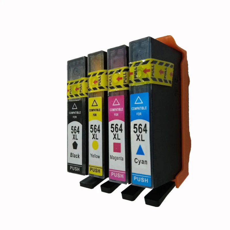 Vilaxh 4pcs For Hp 564 564xl compatible ink cartridge for HP 5515 7515 5510 5511 5512 5514 C5383 D5400 B209a
Vilaxh 4pcs For Hp 564 564xl compatible ink cartridge for HP 5515 7515 5510 5511 5512 5514 C5383 D5400 B209a