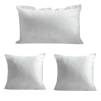 

White Cushion Inserts Decorative Pillows Core PP Cotton Filling Sofa Home Decorative Cushions for Sofa Seat