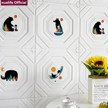 3d cartoon pattern soft package wallpaper study bedroom clothing store kids room anti-collision waterproof foam wall stickers
3d cartoon pattern soft package wallpaper study bedroom clothing store kids room anti-collision waterproof foam wall stickers
