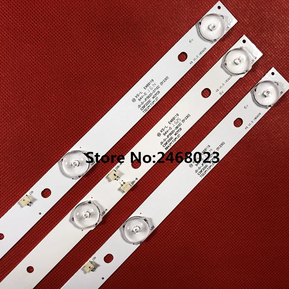 1set=3pcs led backlight for LED39C310A led strip JS-D-JP3910-071EC JS-D-JP3910-061EC
1set=3pcs led backlight for LED39C310A led strip JS-D-JP3910-071EC JS-D-JP3910-061EC