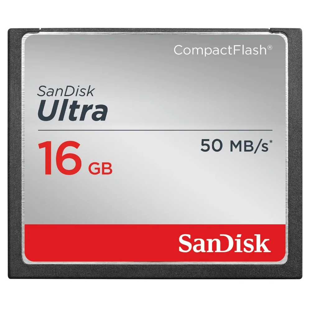 

SanDisk Ultra CF Card 32GB Memory Card 16GB 8GB Up to 50MB/s CompactFlash DSLR HD Camcorder Camera HD