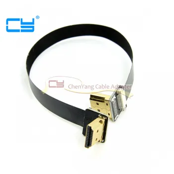0.2M FPV Dual Up Angled 90 Degree HDMI Type A Male to Male HDTV FPC Flat Cable for Multicopter Aerial Photography
0.2M FPV Dual Up Angled 90 Degree HDMI Type A Male to Male HDTV FPC Flat Cable for Multicopter Aerial Photography