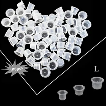 100pcs Large Size 15mm Tattoo Ink Cap Cups Makeup Pigment Holder For Needle Tip Grip Supply Wholesale (4 colors)
100pcs Large Size 15mm Tattoo Ink Cap Cups Makeup Pigment Holder For Needle Tip Grip Supply Wholesale (4 colors)