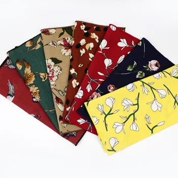 Chiffon Floral Printed Soft Handkerchief Polyester Men Hankies Wedding Banquet Party Pocket Square Flower Accessory Scarves
Chiffon Floral Printed Soft Handkerchief Polyester Men Hankies Wedding Banquet Party Pocket Square Flower Accessory Scarves