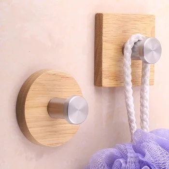 2pcs Retro Single Prong Wood Wall Hook Bathroom Home Round Mounted Storage Hanger for Clothes Key Holder Hat Scarf Handbag shelf
2pcs Retro Single Prong Wood Wall Hook Bathroom Home Round Mounted Storage Hanger for Clothes Key Holder Hat Scarf Handbag shelf