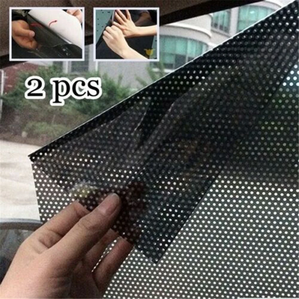 2pcs Sun Block Film Anti-UV Car Static Sunshade Stickers Window Glass Self-stick Sunscreen Curtain Insulation Car Sunroof Shade
2pcs Sun Block Film Anti-UV Car Static Sunshade Stickers Window Glass Self-stick Sunscreen Curtain Insulation Car Sunroof Shade