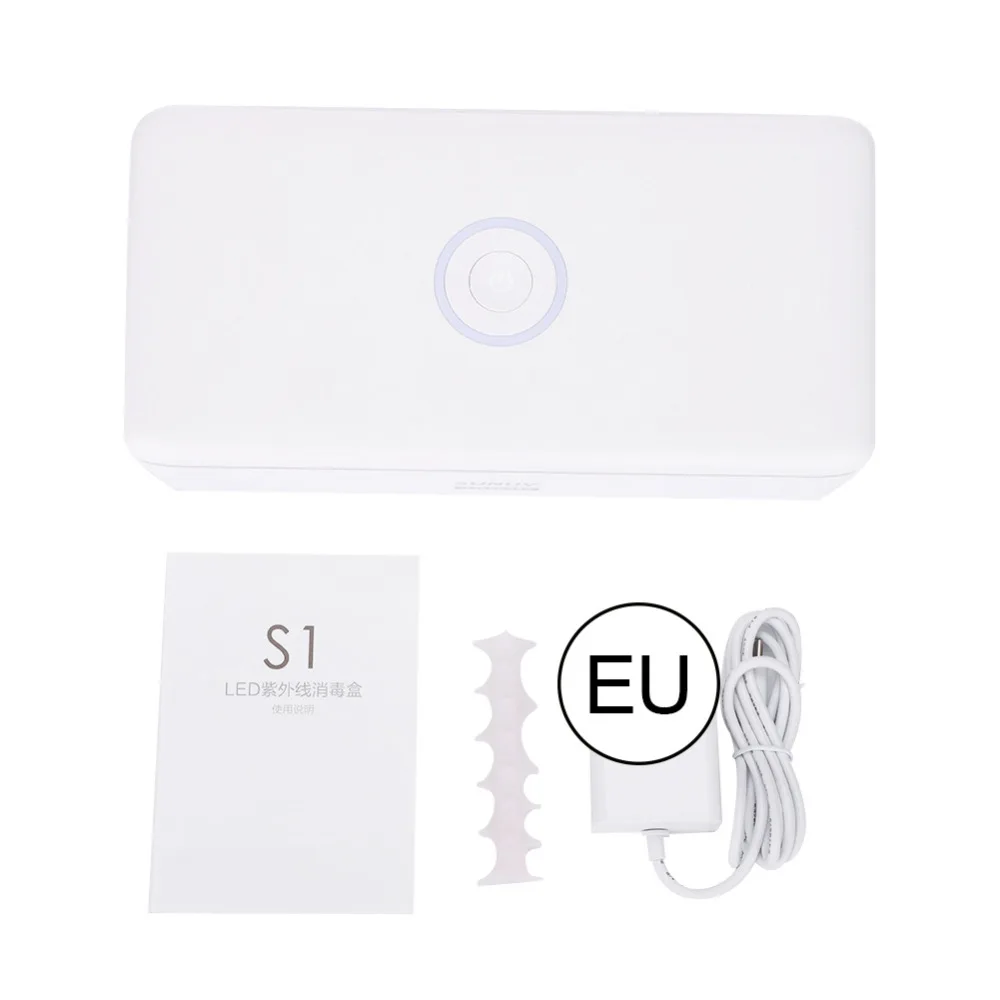 110-240V ABS LED Sterilizer Cosmetic brush Cleaning Washing Tools Kit Beauty Sets UV Disinfection Device with Ultraviolet rays
110-240V ABS LED Sterilizer Cosmetic brush Cleaning Washing Tools Kit Beauty Sets UV Disinfection Device with Ultraviolet rays
