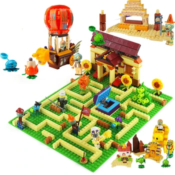 2020 Plants Vs Zombies Set Anime Garden Maze Struck Game/Future World Pirates Building Blocks Compatible lepining Friends Gift
2020 Plants Vs Zombies Set Anime Garden Maze Struck Game/Future World Pirates Building Blocks Compatible lepining Friends Gift