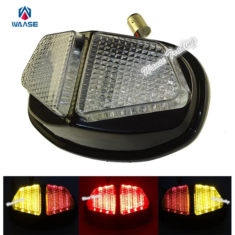 waase E-Marked Rear Tail Brake Turn Signals Blinker Indicator Integrated Led Light Clear For 2003-2005 TRIUMPH Daytona 600 650
waase E-Marked Rear Tail Brake Turn Signals Blinker Indicator Integrated Led Light Clear For 2003-2005 TRIUMPH Daytona 600 650