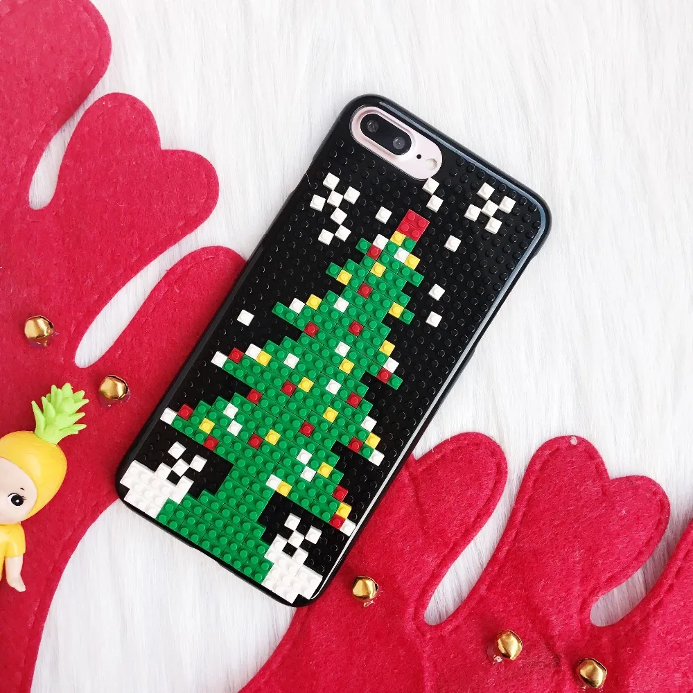For iPhone6 / 7/8 / PLUS Mobile Shell Lego DIY Personality Puzzle Christmas Case Protection Case Couple Shell
For iPhone6 / 7/8 / PLUS Mobile Shell Lego DIY Personality Puzzle Christmas Case Protection Case Couple Shell