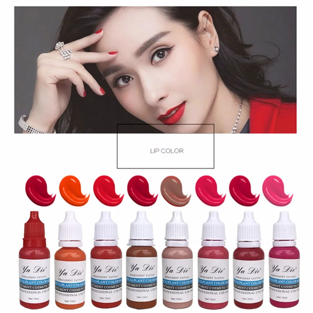 8 Pcs 1/2oz Permanent Makeup Micro Pigment Tattoo Ink Eyebrow Eyeliner Lip Body Tattoo Art Beauty Tools Tatoo Makeup Ink Set
8 Pcs 1/2oz Permanent Makeup Micro Pigment Tattoo Ink Eyebrow Eyeliner Lip Body Tattoo Art Beauty Tools Tatoo Makeup Ink Set