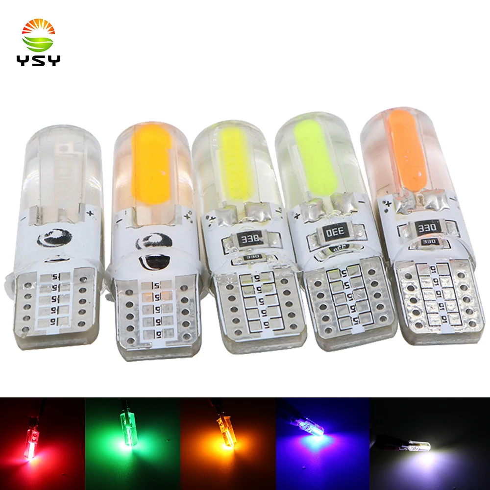YSY Auto T10 Led White 194 W5W LED 168 COB Silica Car Super Bright Turn Side License Plate Light Lamp Bulb DC 12V Red Yellow
YSY Auto T10 Led White 194 W5W LED 168 COB Silica Car Super Bright Turn Side License Plate Light Lamp Bulb DC 12V Red Yellow