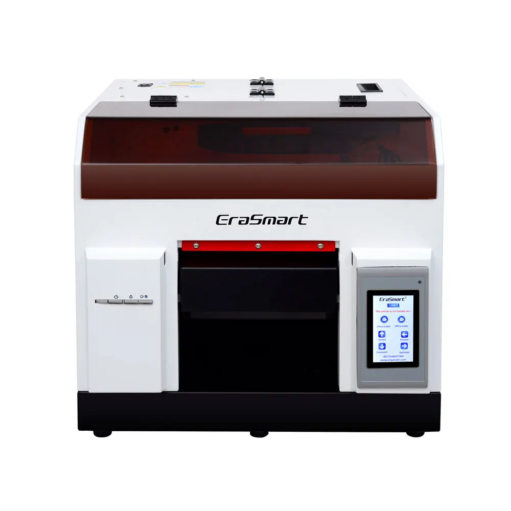 Erasmart New Arrival Impresora Flatbed UV Printer A4 Uv Led Printer UV Printer for more material printing
Erasmart New Arrival Impresora Flatbed UV Printer A4 Uv Led Printer UV Printer for more material printing