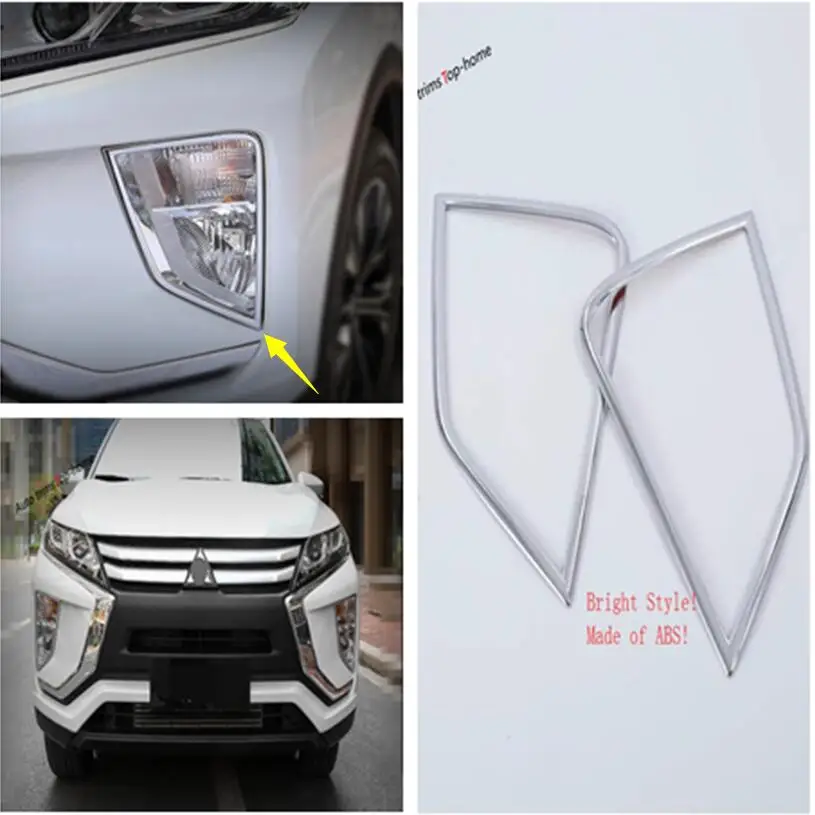 Exterior Front Fog Lights Lamps Decoration Frame Cover Trim Fit For Mitsubishi Eclipse Cross 2018 - 2021 Chromium Styling
Exterior Front Fog Lights Lamps Decoration Frame Cover Trim Fit For Mitsubishi Eclipse Cross 2018 - 2021 Chromium Styling
