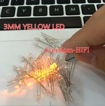 Free shipping 500pcs/lot F3 3mm led Emitting Diode have bright yellow hair yellow edge 3mm Yellow LED light emitting diode
Free shipping 500pcs/lot F3 3mm led Emitting Diode have bright yellow hair yellow edge 3mm Yellow LED light emitting diode