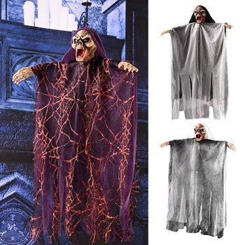 Halloween Voice Control Hanging Ghost Creepy Haunted House Props Light up Eyes Glowing Skull Devil Horror Halloween Decorations 
Halloween Voice Control Hanging Ghost Creepy Haunted House Props Light up Eyes Glowing Skull Devil Horror Halloween Decorations