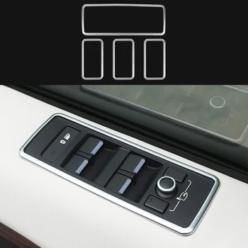 4pcs Chrome Car accessories Interior Door Armrest Window Llift Buttons Frame Cover Trim For Land Rover Discovery 5 LR5 2017-2018
4pcs Chrome Car accessories Interior Door Armrest Window Llift Buttons Frame Cover Trim For Land Rover Discovery 5 LR5 2017-2018