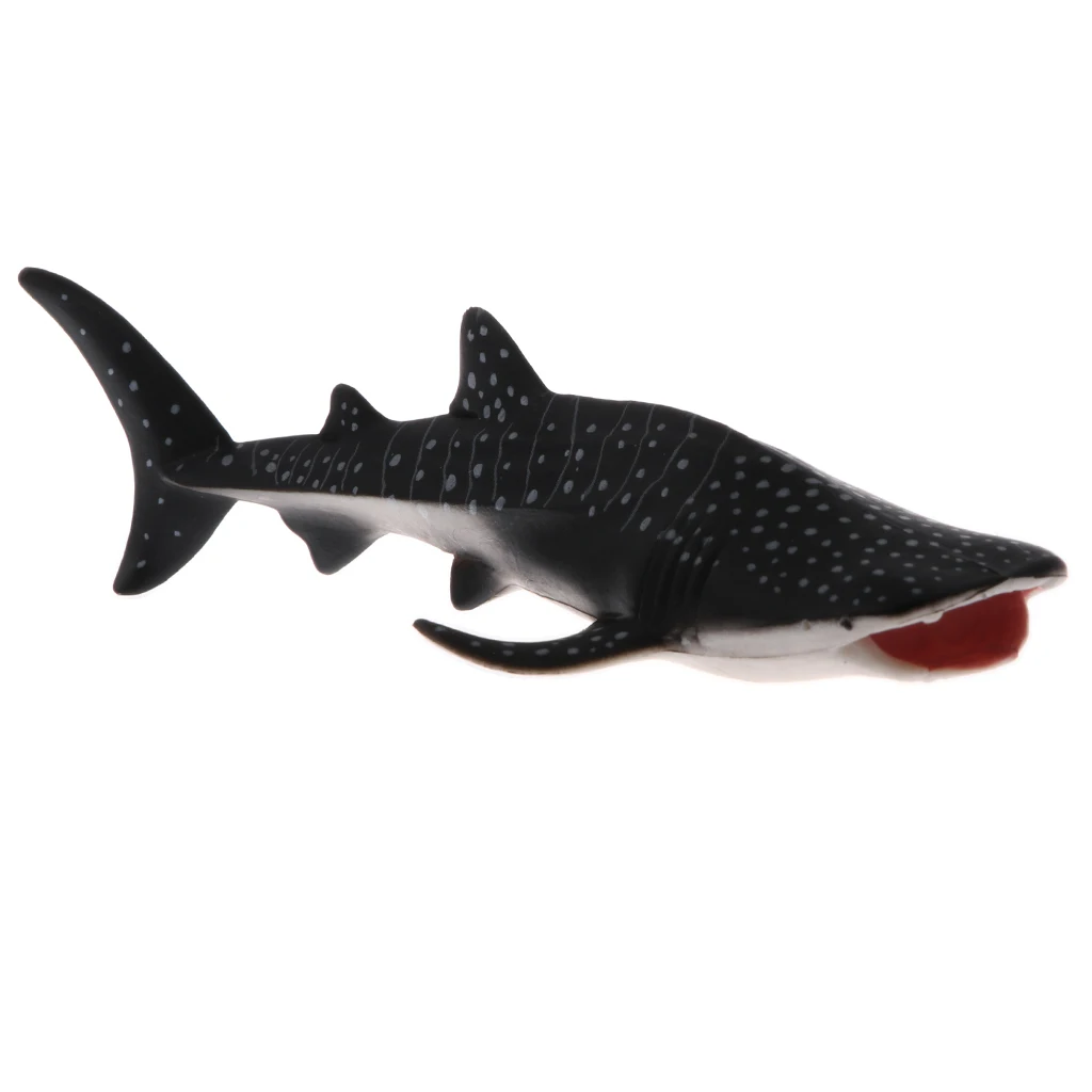 Plastic Realistic Wildlife Ocean Animals Whale Shark Action Figure Toys Playset, Kids Toddler Nature Toy Home Decor Collectibles