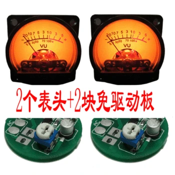2pc Free Driver Board and 2pc VU Meters Kit Input AC6-12V Warm Backlit Sound Level Meter 34mm Amp Accessories DIY
2pc Free Driver Board and 2pc VU Meters Kit Input AC6-12V Warm Backlit Sound Level Meter 34mm Amp Accessories DIY