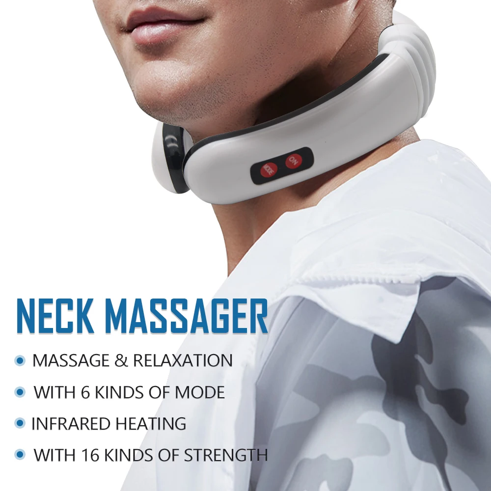 Aptoco Electric Pulse Back and Neck Massager Far Infrared Heating Pain Relief Health Care Relaxation Tool Unisex
Aptoco Electric Pulse Back and Neck Massager Far Infrared Heating Pain Relief Health Care Relaxation Tool Unisex