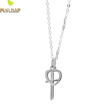Flyleaf 925 Sterling Silver Cross Hollow Heart Shape Necklace Women Fashion Chain Fine Jewelry Simple Necklaces & Pendants
Flyleaf 925 Sterling Silver Cross Hollow Heart Shape Necklace Women Fashion Chain Fine Jewelry Simple Necklaces & Pendants